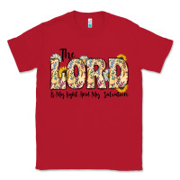 Red the lord is my light and my salvation Classic Tee - CowhideDigitalArt