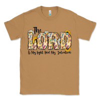 Toasted Coconut the lord is my light and my salvation Classic Tee - CowhideDigitalArt
