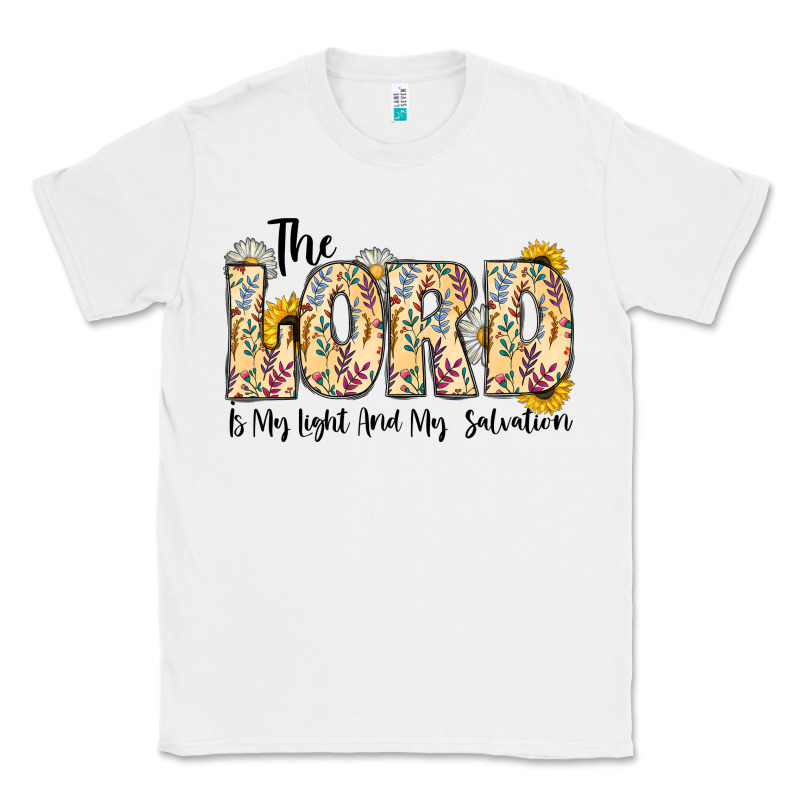 The Lord Is My Light And My Salvation Classic Tee by CowhideDigitalArt | Teevron
