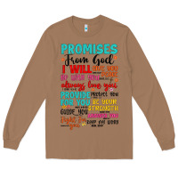 Toasted Coconut promises from god Long Sleeve Tee - Artiststas