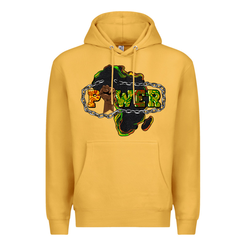 Power Black History Premium Hoodie by HowdyJamesFarm | Teevron