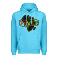 Ocean Blue Power Black History Premium Hoodie - HowdyJamesFarm