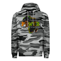 Slate Camo Power Black History Premium Hoodie - HowdyJamesFarm