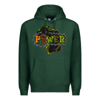 Sports Green Power Black History Premium Hoodie - HowdyJamesFarm