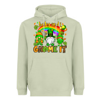 Matcha St. Patrick's Lucky and i gnome it Heavyweight Hoodie - OliviaCreatesArt