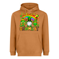 Meerkat St. Patrick's Lucky and i gnome it Heavyweight Hoodie - OliviaCreatesArt