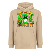 Mushroom St. Patrick's Lucky and i gnome it Heavyweight Hoodie - OliviaCreatesArt