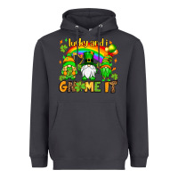 Smoke St. Patrick's Lucky and i gnome it Heavyweight Hoodie - OliviaCreatesArt