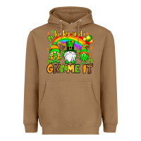 Toasted Coconut St. Patrick's Lucky and i gnome it Heavyweight Hoodie - OliviaCreatesArt