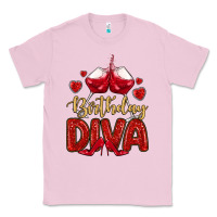 Bubblegum Pink birthday diva Classic Tee - MaliasSmallBusiness
