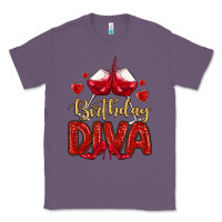Lavender birthday diva Classic Tee - MaliasSmallBusiness