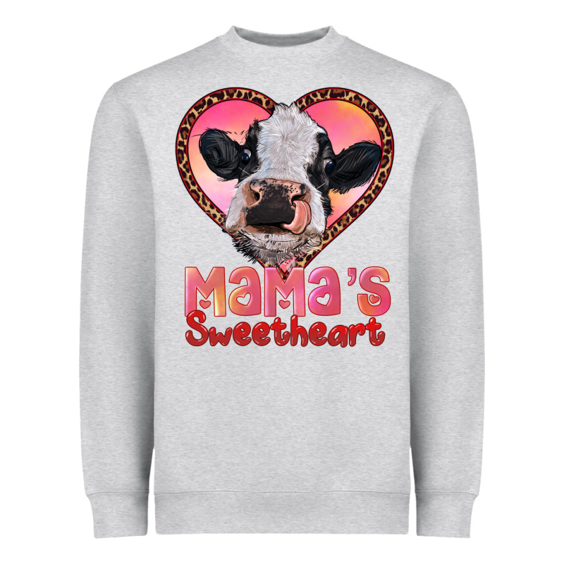 Mamas Sweetheart Baby Cow Heavyweight Sweatshirt by RanaPortraitStore | Teevron