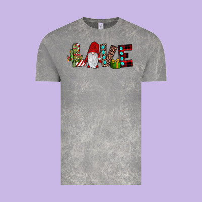 Love Gnome Vintage Tee Designed By Jahusdesignshop