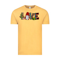 Vintage Mustard love gnome Vintage Tee - JahusDesignShop