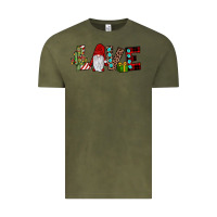 Vintage Olive love gnome Vintage Tee - JahusDesignShop