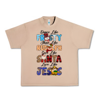Burro Dance Like Frosty Shine Like Rudolph Give Like Urban Heavy Tee - MaliasSmallBusiness