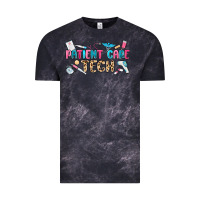 Cloud Black patient care tech Vintage Tee - MaliasSmallBusiness