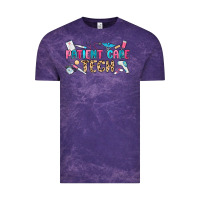 Cloud Purple patient care tech Vintage Tee - MaliasSmallBusiness