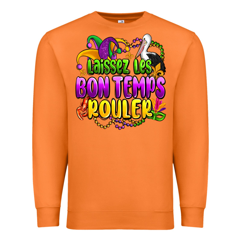 Laissez Les Bon Temps Rouler Olivia Premium Sweatshirt by OliviaCreatesArt | Teevron