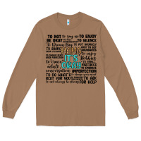 Toasted Coconut mama it s okay Long Sleeve Tee - Artiststas