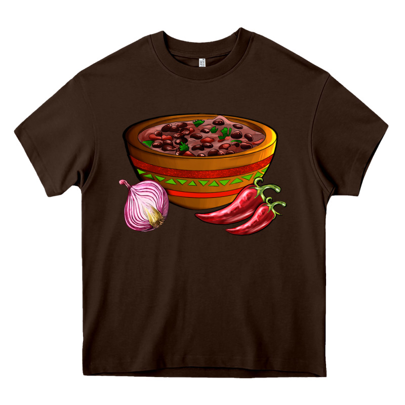 Chilli Con Carne Heavy Core Tee by AdoDesignShop | Teevron