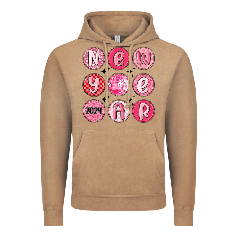 New Year 2024 Vintage Hoodie by MaliasSmallBusiness | Teevron