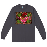 Smoke Western Background Valentine's Day Long Sleeve Tee - RanaPortraitStore