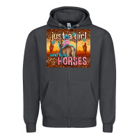 Smoke just a girl who loves horses Zipper Hoodie - TumblerDesignByShophia