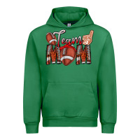 Emerald team mom Urban Hoodie - CowhideDigitalArt
