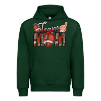 Forest Green team mom Urban Hoodie - CowhideDigitalArt