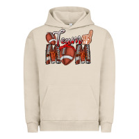 Pigment French Oak team mom Urban Hoodie - CowhideDigitalArt