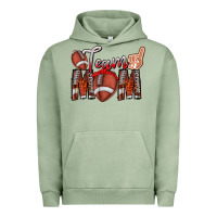 Pigment Oil Green team mom Urban Hoodie - CowhideDigitalArt