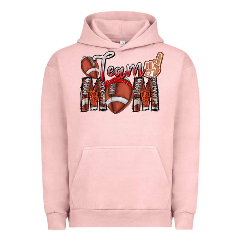 Team Mom Urban Hoodie by CowhideDigitalArt | Teevron