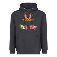 Smoke Western Easter bunny name frame Heavyweight Hoodie - OliviaCreatesArt