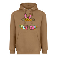 Toasted Coconut Western Easter bunny name frame Heavyweight Hoodie - OliviaCreatesArt