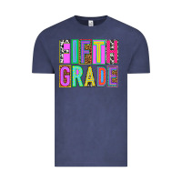 Vintage Denim fifth grade Vintage Tee - NancyCooperArtShop