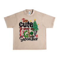 French Oak too cute to wear ugly  christmas Urban Heavy Tee - MaliasSmallBusiness