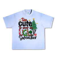 Grape Ice too cute to wear ugly  christmas Urban Heavy Tee - MaliasSmallBusiness