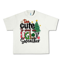 Pistachio too cute to wear ugly  christmas Urban Heavy Tee - MaliasSmallBusiness