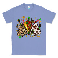 Colony Blue hair stylist with christmas tree Classic Tee - MaliasSmallBusiness