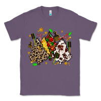 Lavender hair stylist with christmas tree Classic Tee - MaliasSmallBusiness