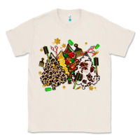 Natural hair stylist with christmas tree Classic Tee - MaliasSmallBusiness