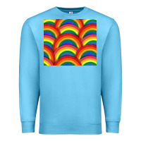 Ocean Blue Pride rainbow glitter tumbler Premium Sweatshirt - FaDigitalArtStudio