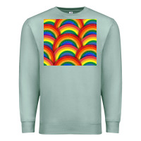 Seafoam Pride rainbow glitter tumbler Premium Sweatshirt - FaDigitalArtStudio