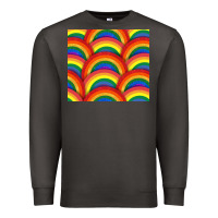 Smoke Pride rainbow glitter tumbler Premium Sweatshirt - FaDigitalArtStudio