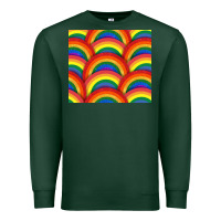 Sports Green Pride rainbow glitter tumbler Premium Sweatshirt - FaDigitalArtStudio