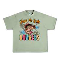 Oil Green show me your bobbers Urban Heavy Tee - JahusDesignShop