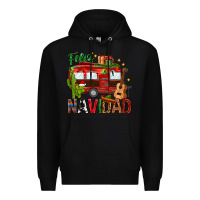 Black Feliz Navidad Christmas Mexico Premium Hoodie - HowdyJamesFarm