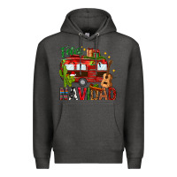 Charcoal Heather Feliz Navidad Christmas Mexico Premium Hoodie - HowdyJamesFarm