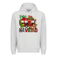 Dove Grey Feliz Navidad Christmas Mexico Premium Hoodie - HowdyJamesFarm